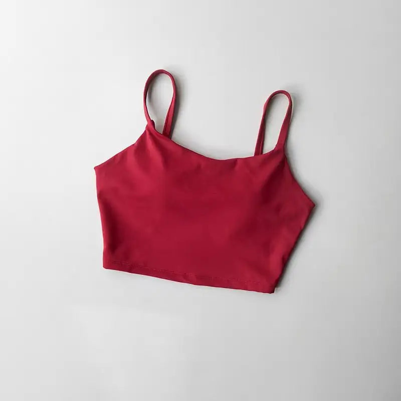 FitTank Brassière Tank Sans Couture Push-Up