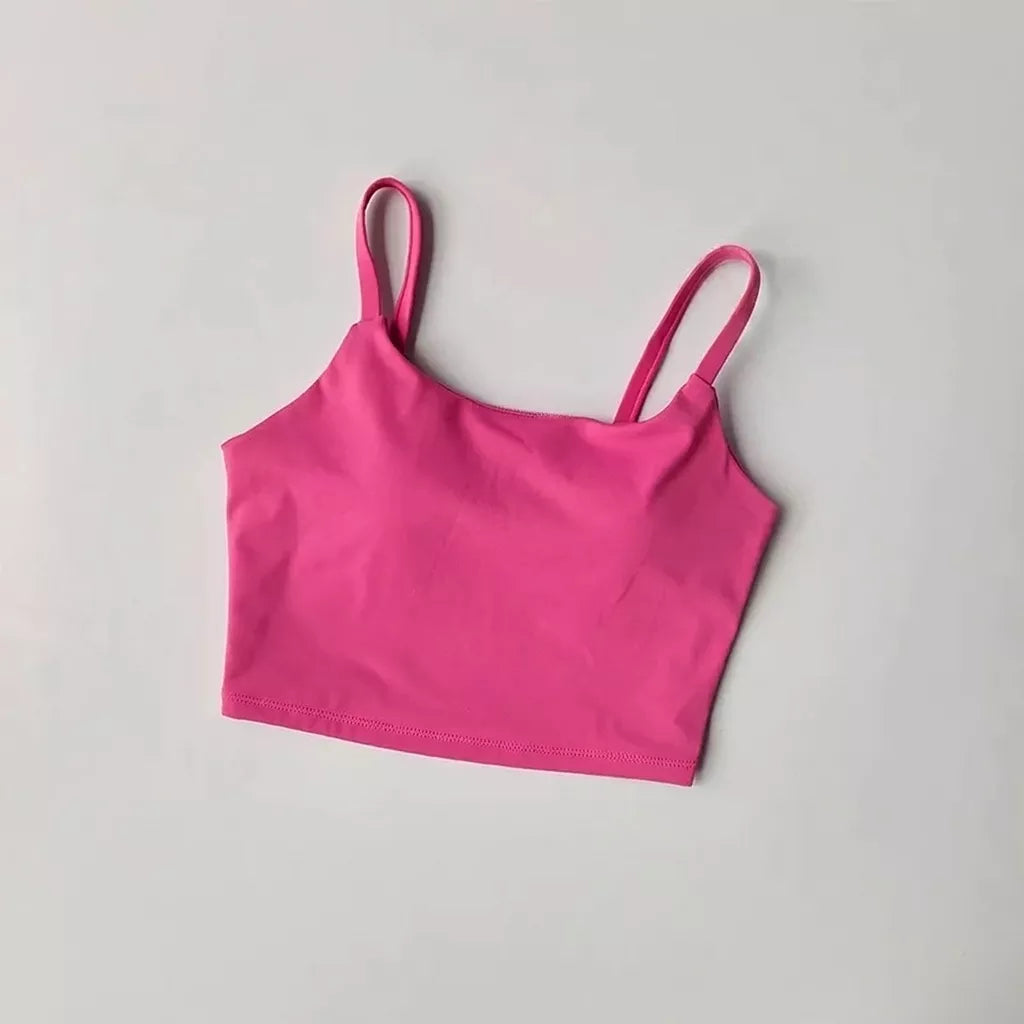 FitTank Brassière Tank Sans Couture Push-Up
