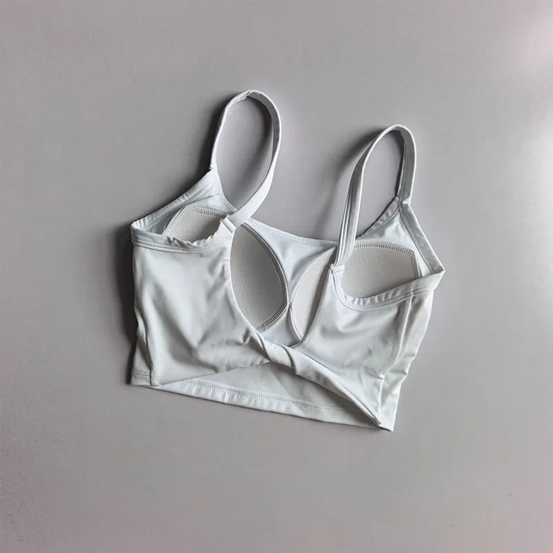 FitTank Brassière Tank Sans Couture Push-Up