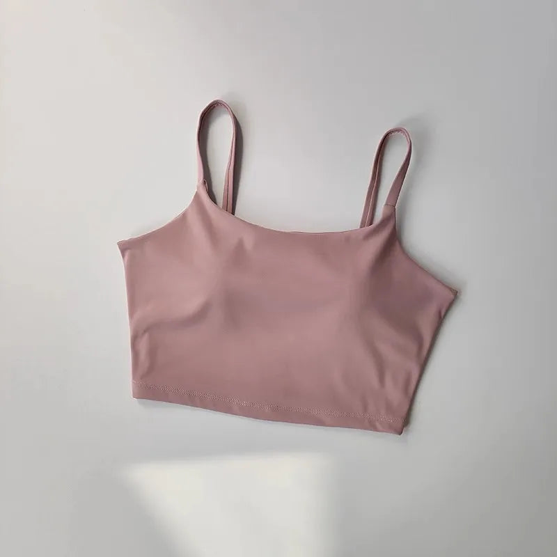 FitTank Brassière Tank Sans Couture Push-Up
